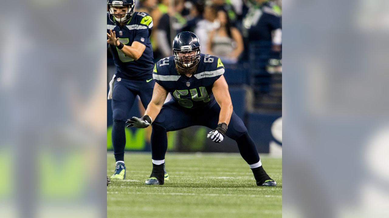 August 18, 2017: Seattle defensive end Cassius Marsh (91) during