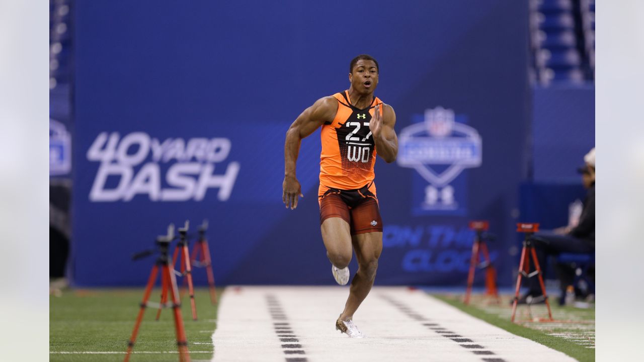 Wide Receivers Run the 40-Yard Dash at 2023 NFL Combine