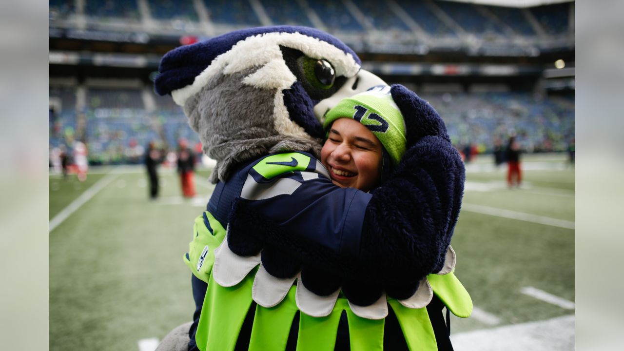 Seattle seahawks NFL Mascot Get In Sit Down Shut Up Hold On