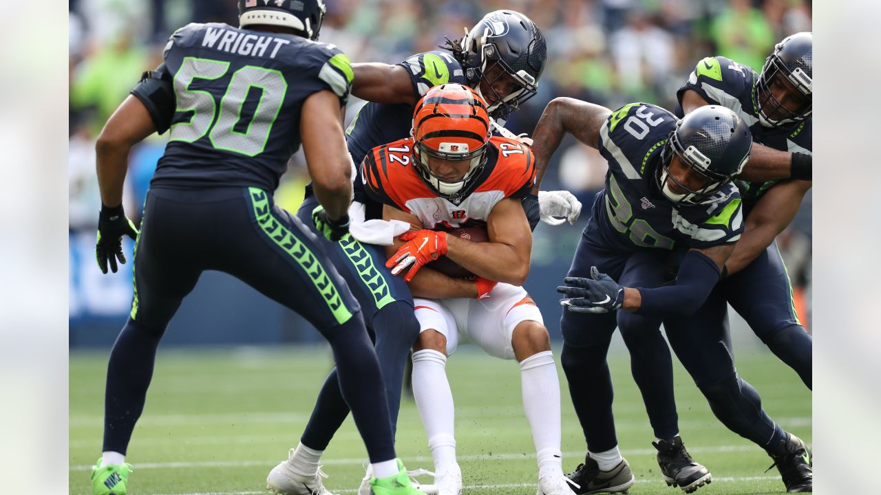 Wide receiver Ben Obomanu of the Seattle Seahawks looks on prior to News  Photo - Getty Images