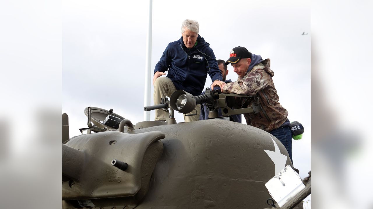 Lt. Colonel Barbara Nichols' Years of Service Honored by Seattle Seahawks -  ThurstonTalk