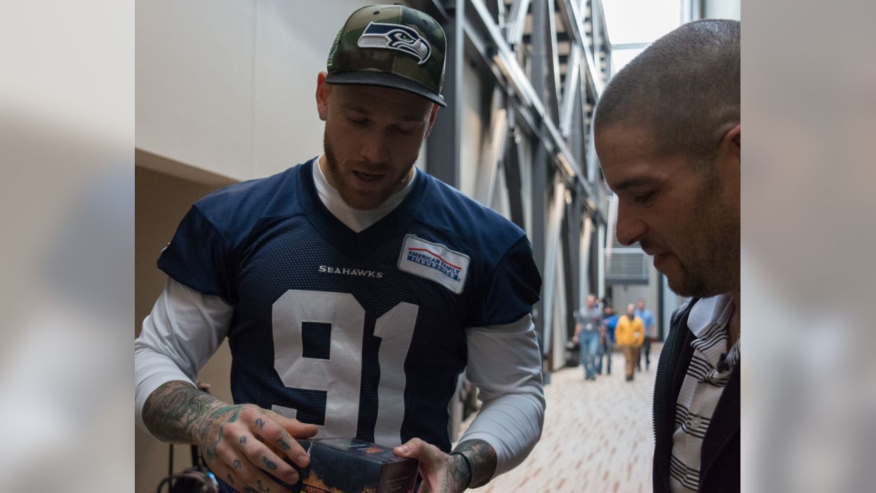 NFL Linebacker Cassius Marsh Opening Trading Card Business