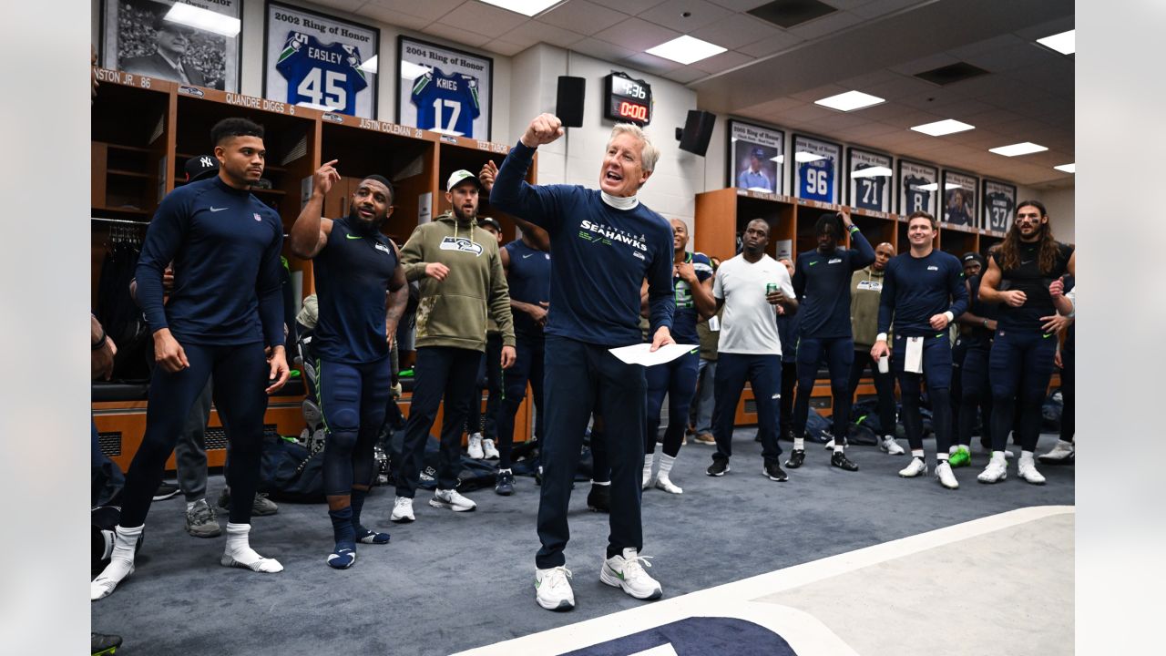 PHOTOS: Best Of Seahawks Postgame Celebration From Week 8 Win vs