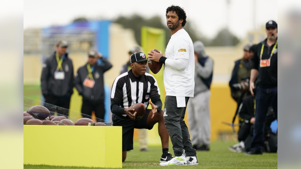 2020 Pro Bowl: Russell Wilson Competes In Skills Showdown