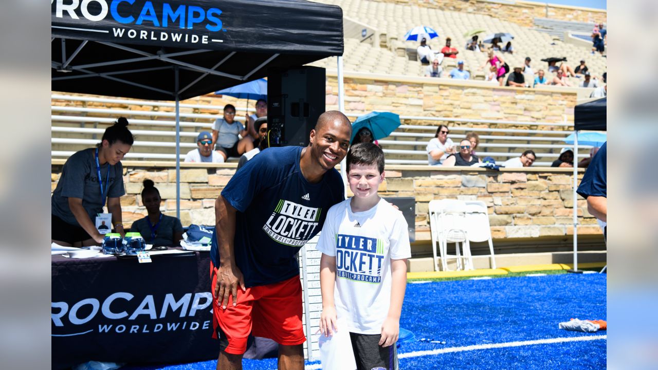 Seahawks Receiver Tyler Lockett Hosts Youth Football Camp In Hometown