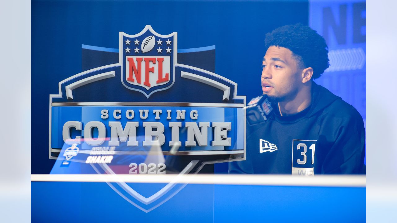 PHOTOS Scenes From Wednesday At The NFL Combine