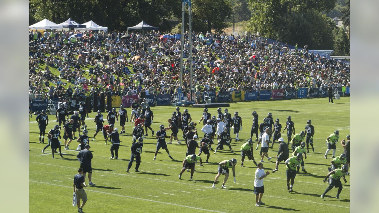 Seahawks Debut Green Practice Jerseys On First Day Of Training Camp