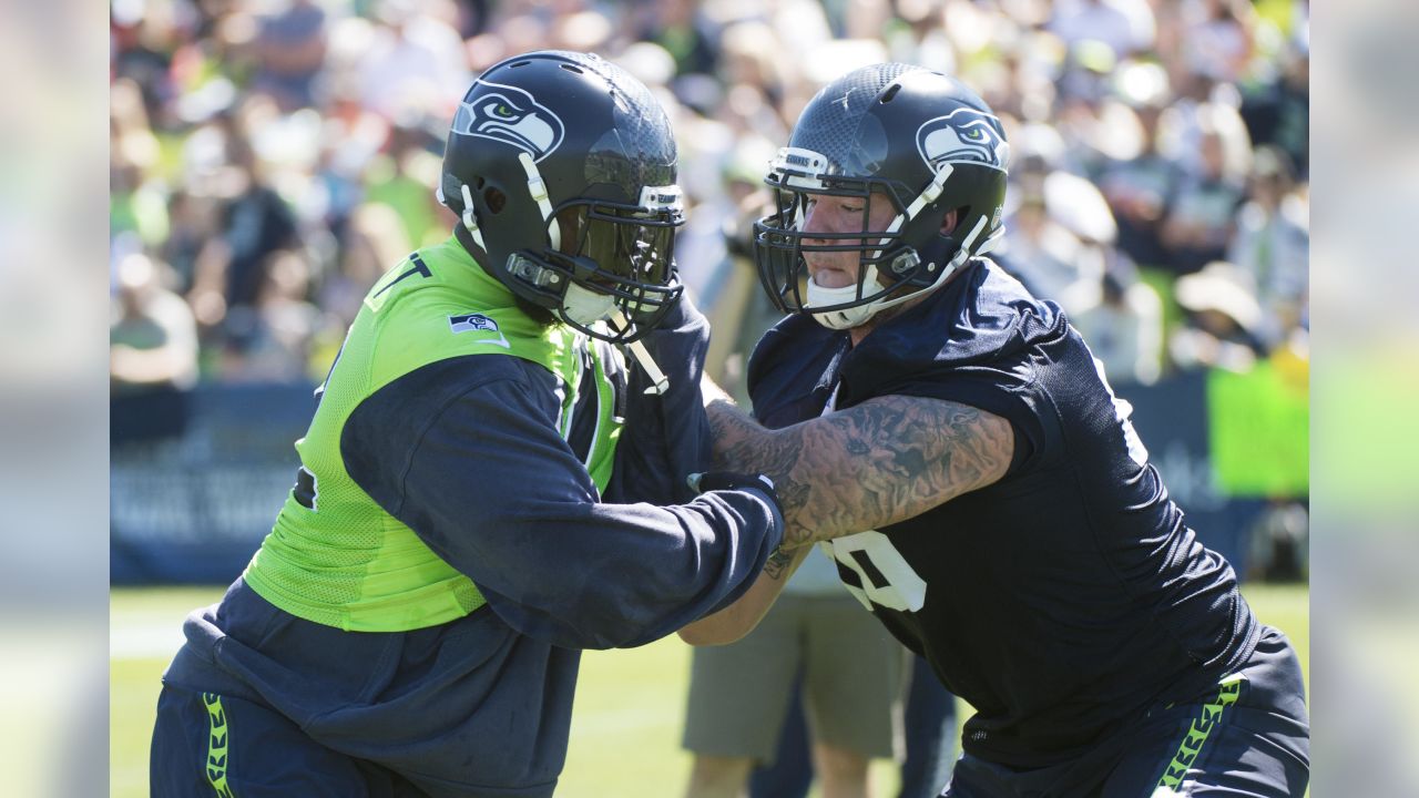 Seahawks Debut Green Practice Jerseys On First Day Of Training Camp