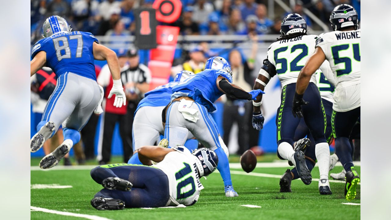 2023 Week 2 Seahawks at Lions Tyler Locket Stretches For Pylon On Game-Winning  Overtime TD Highlight