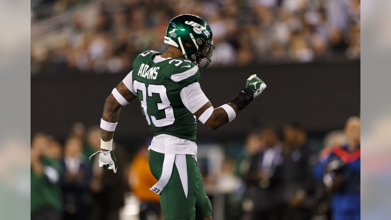 New York Jets strong safety Jamal Adams (33) in action during the