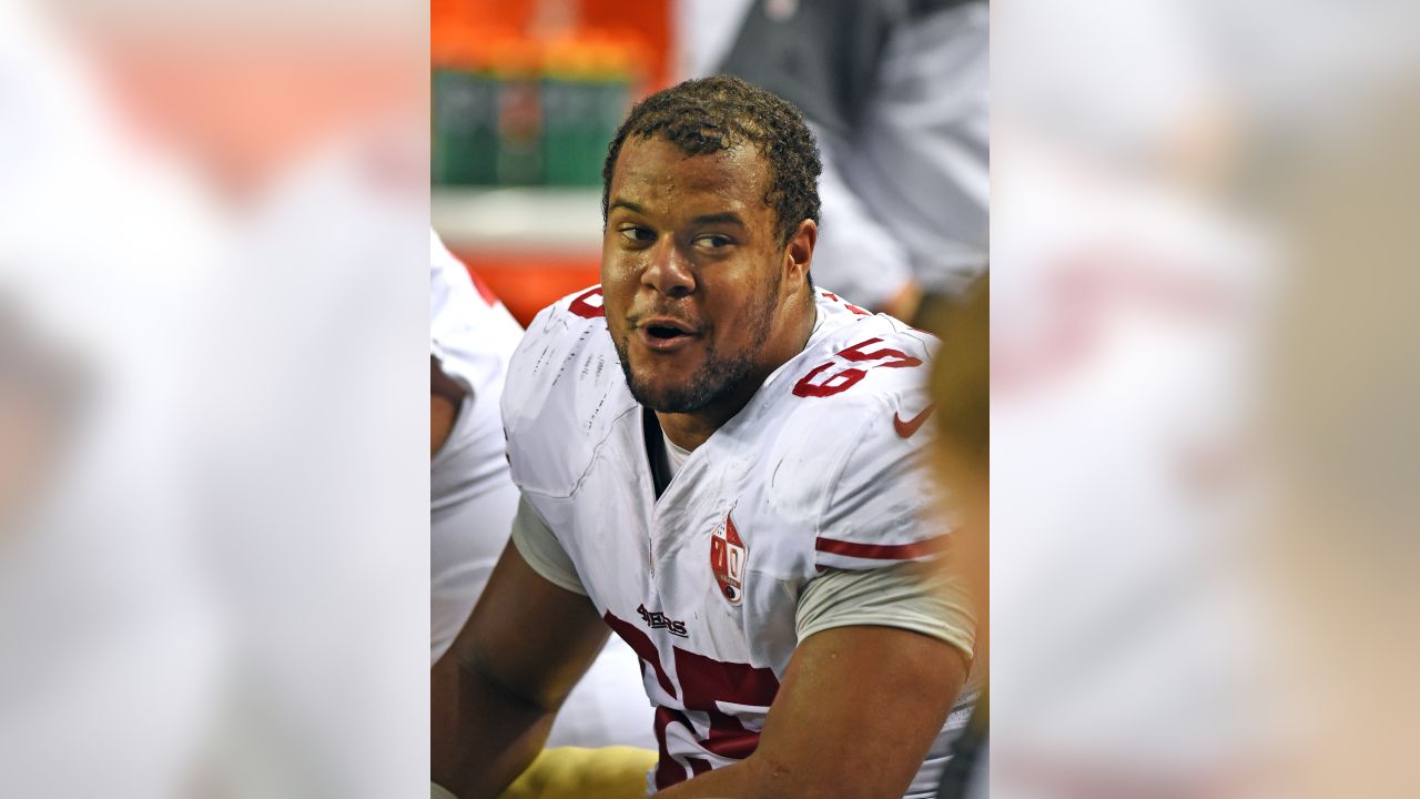 49ers guard Andrew Tiller (61) during NFL action between the San