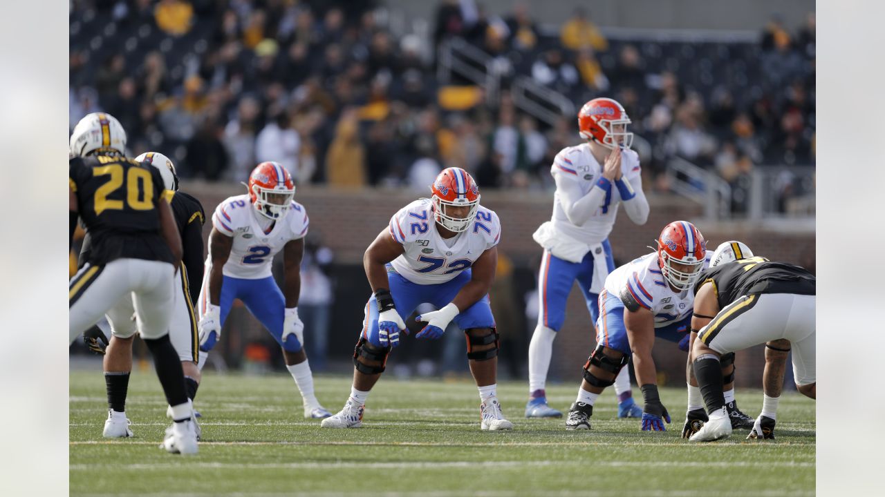 With the 208th pick in the 2021 NFL Draft, the Seattle #Seahawks select Stone  Forsythe, OT, Florida