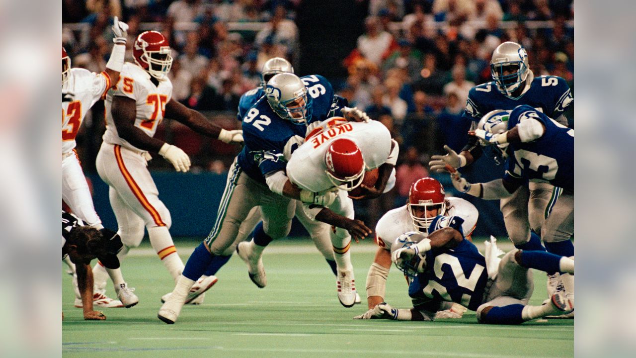 80s 90s Vintage Christian Okoye 35 Kansas City Chiefs Nfl 