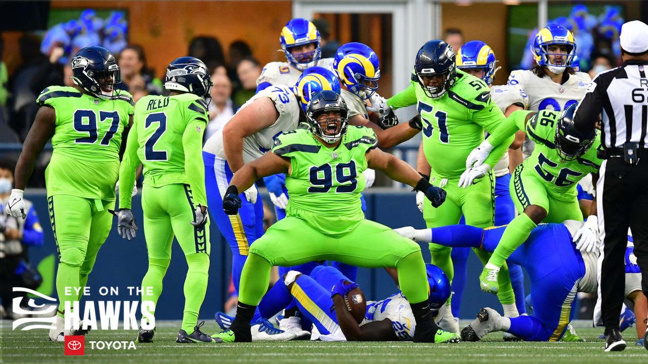 PHOTOS: Game-action moments from Rams vs. Seahawks Week 5 at Lumen