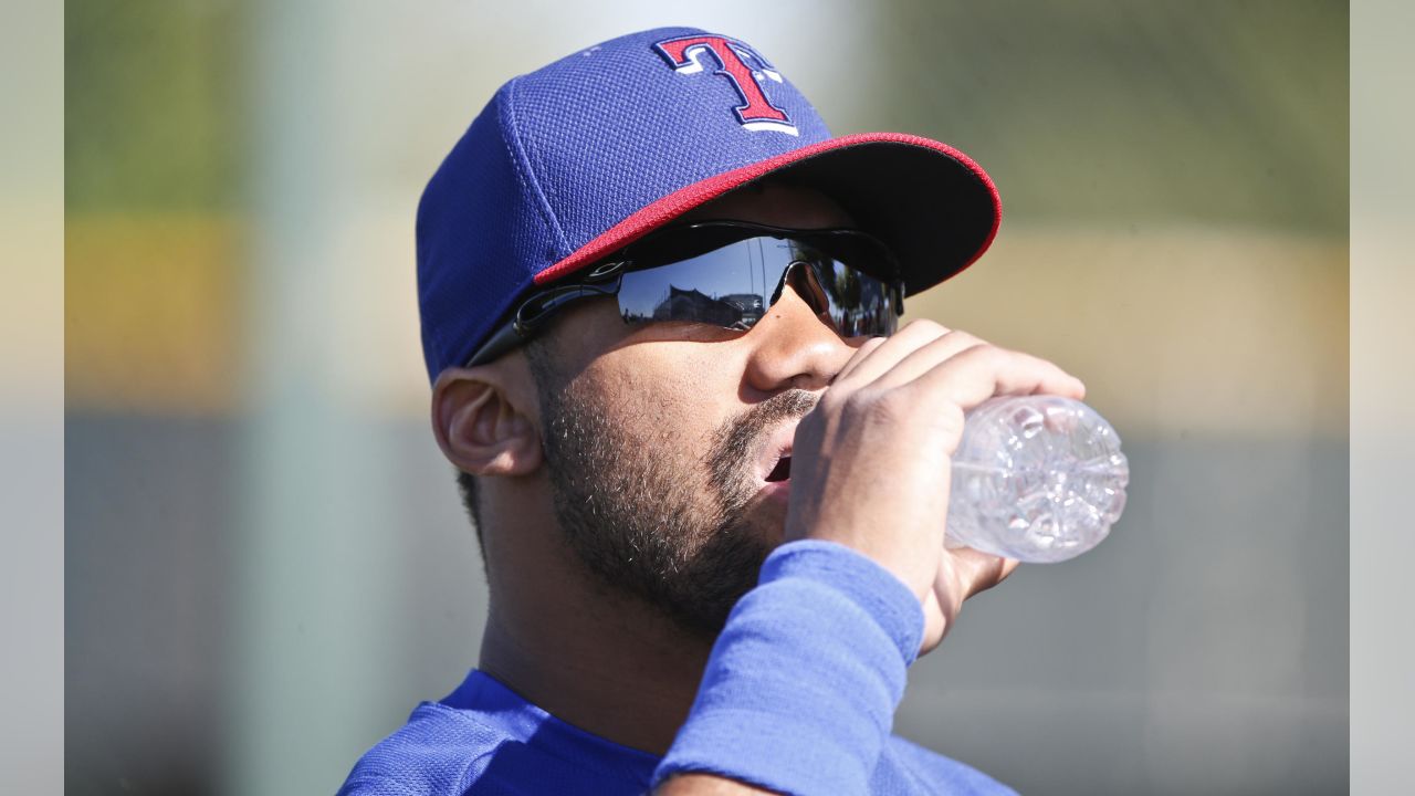 Russell Wilson to suit up Saturday for Texas Rangers in spring training 