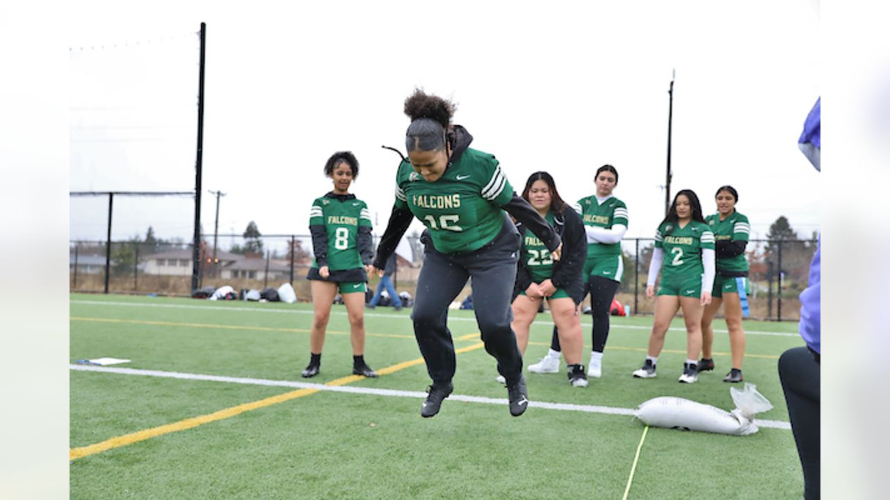 Tacoma Girls NFL Flag Football Club Jamboree