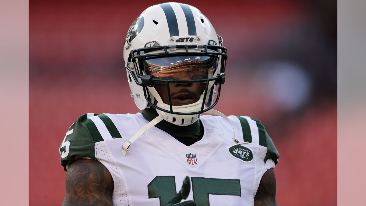 October 13, 2019, New York Jets linebacker Jordan Jenkins (48) reacts to  the win during the NFL game between the Dallas Cowboys and the New York Jets  at MetLife Stadium in East