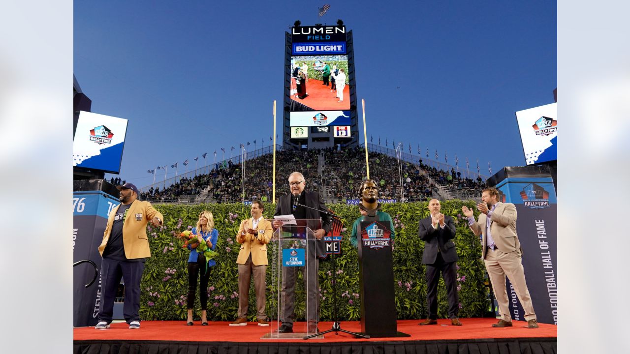 PHOTOS: Steve Hutchinson's Hall Of Fame Celebration At Lumen Field