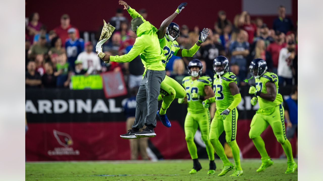 All neon everything. How do you feel about the Seahawks' 'Action