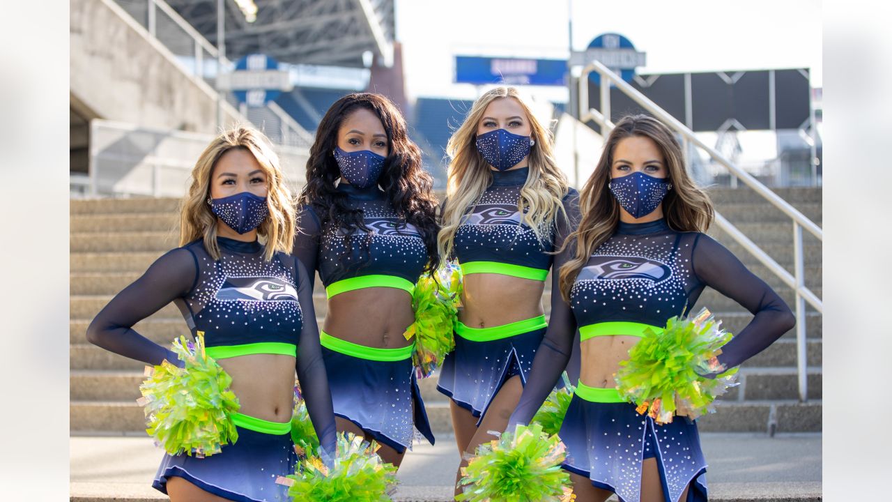 PHOTOS: Seahawks Dancers Model New Uniforms