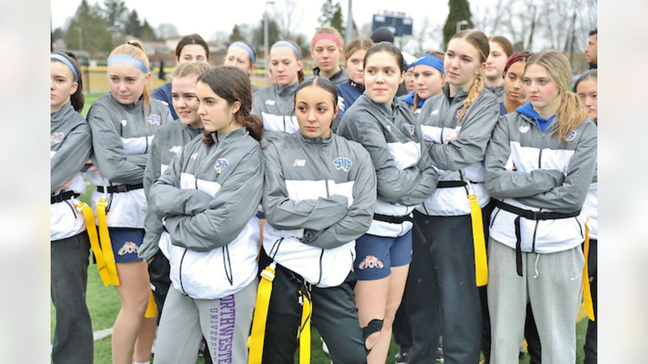 Seahawks host Girls High School Flag Football Jamboree in Tacoma 