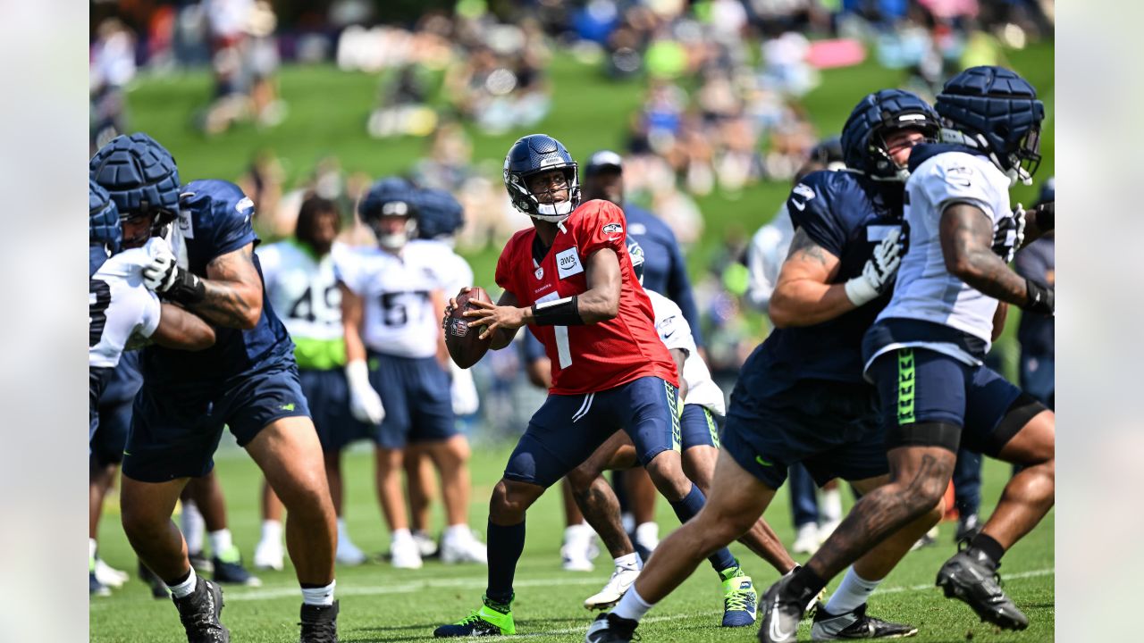 PHOTOS: Seahawks Players Practice In Preparation For Their First