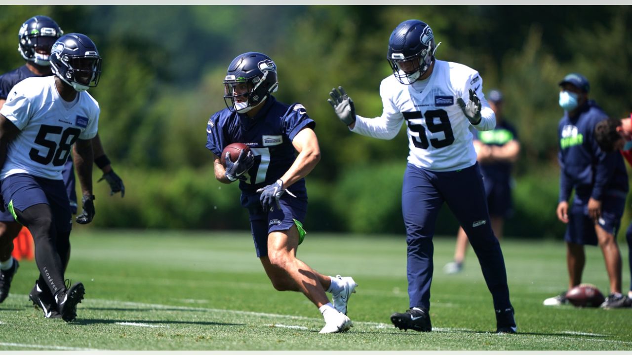 First Look: D'Wayne Eskridge  Seattle Seahawks Rookie Minicamp