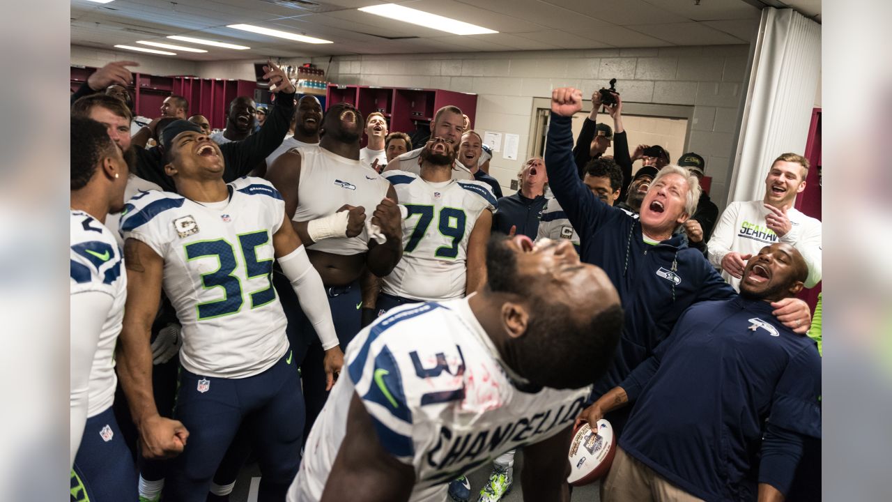 Seattle's Kam Chancellor wins battle with Rob Gronkowski on game