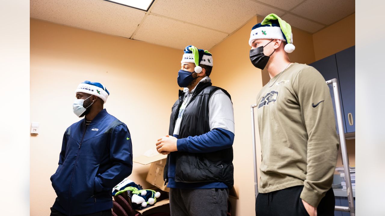 Seattle Seahawks offensive tackle Jake Curhan (74) looks on during the NFL  football team's training camp, Wednesday, Aug. 9, 2023, in Renton, Wash.  (AP Photo/Lindsey Wasson Stock Photo - Alamy