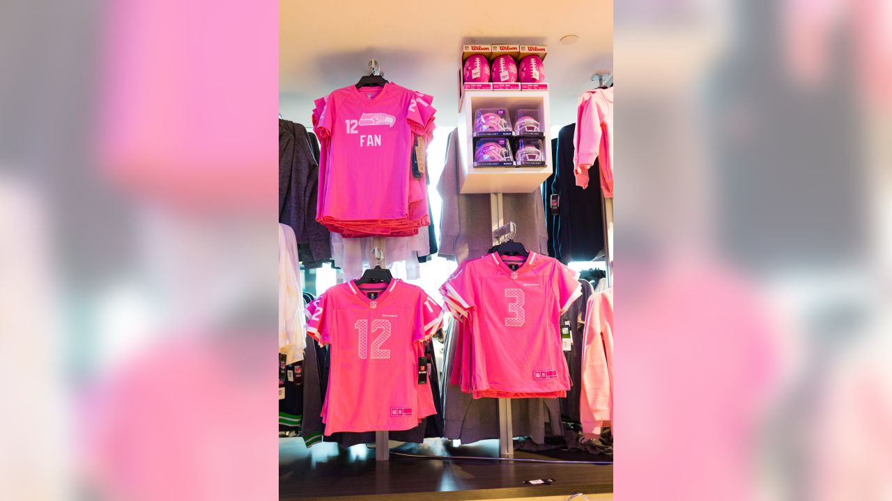 Pink Seattle Seahawks Shirt For Breast Cancer Awareness In 2023 - Dingeas