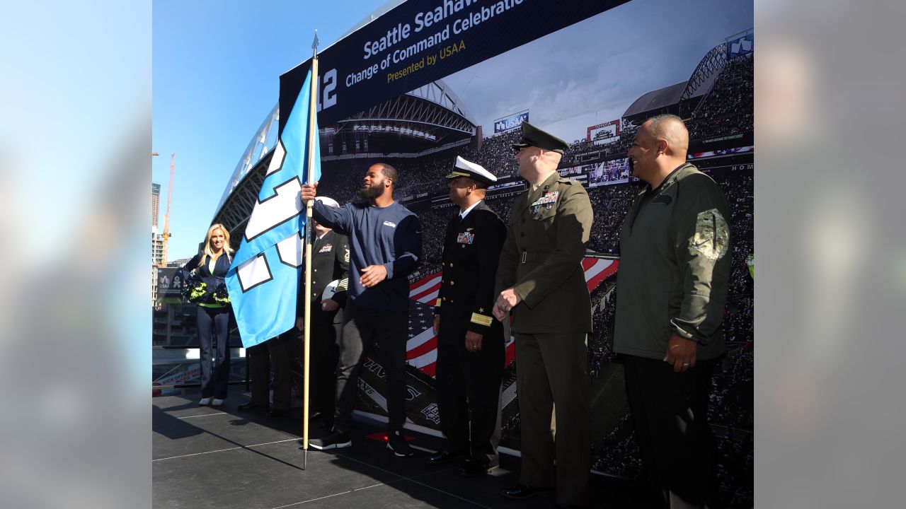 USAA on Twitter: The @Seahawks @DangeRussWilson talks about what hosting  military members means to him and the team. #salutetoservice #ArmyTeam   / Twitter