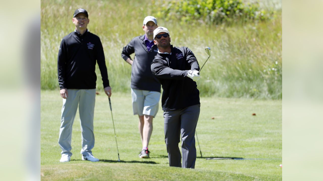 Fore Play - Russell Wilson flipped his golf cart yesterday 