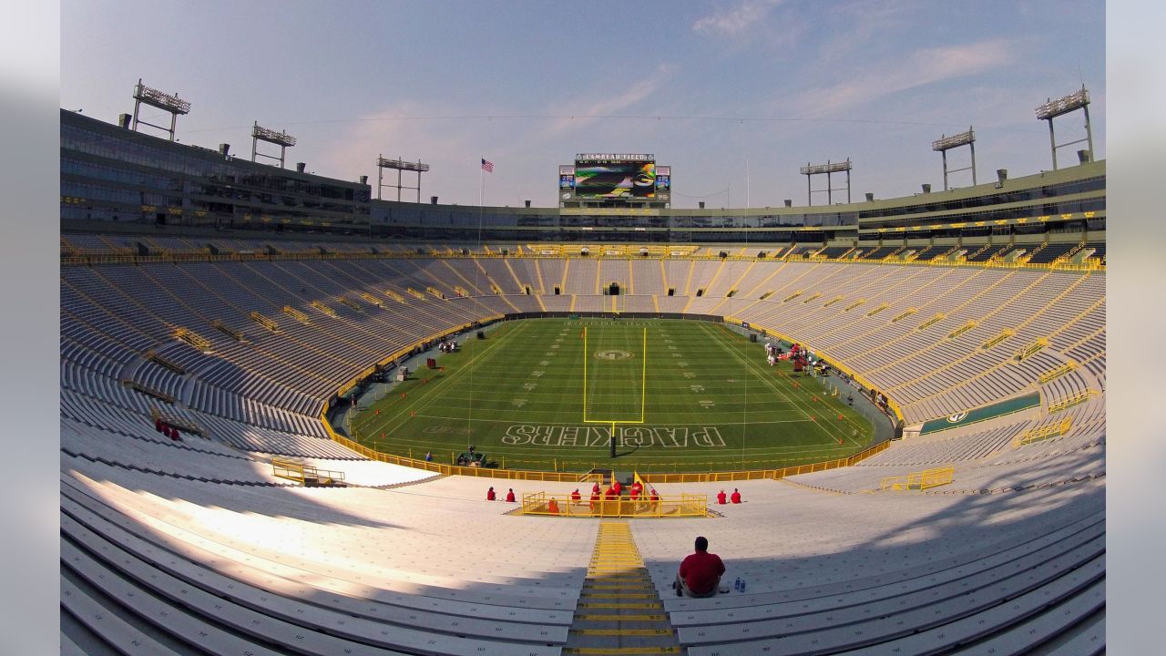 Section 136 at Lambeau Field 