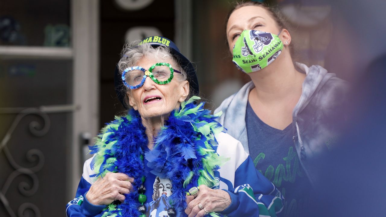 Seattle Seahawks on X: 43 years later, she's still Mama Blue. 