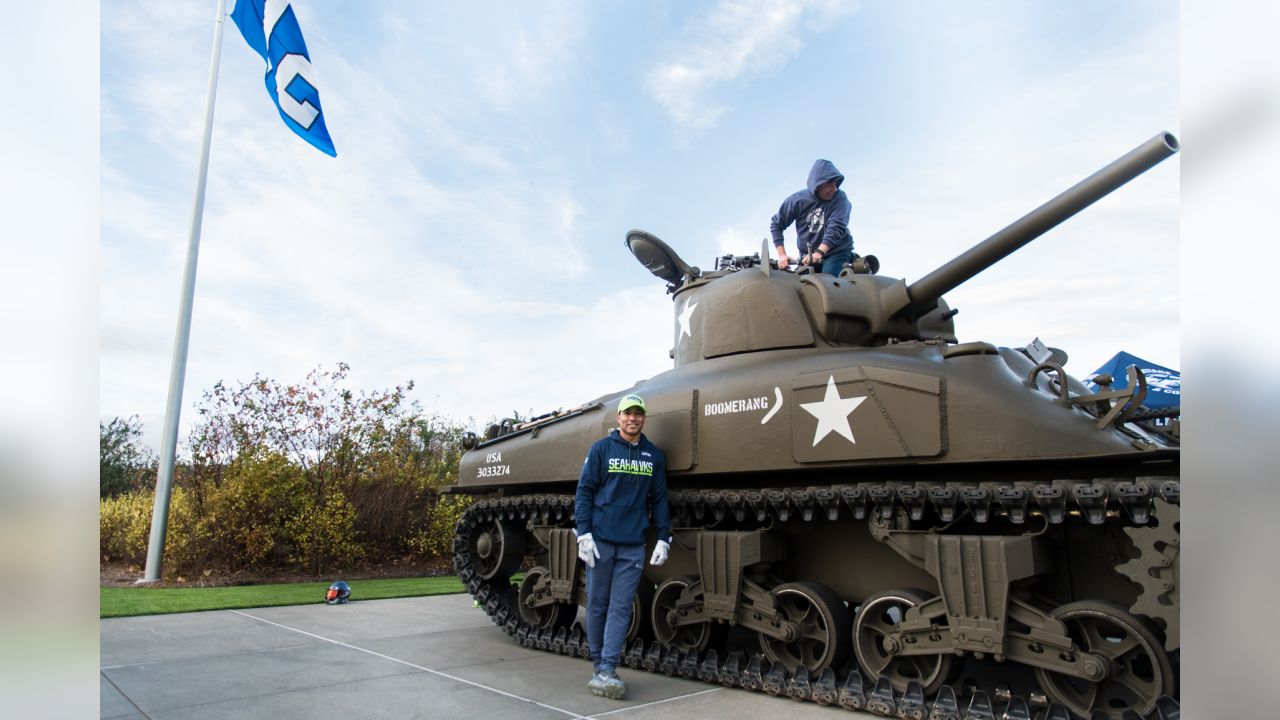 Lt. Colonel Barbara Nichols' Years of Service Honored by Seattle Seahawks -  ThurstonTalk