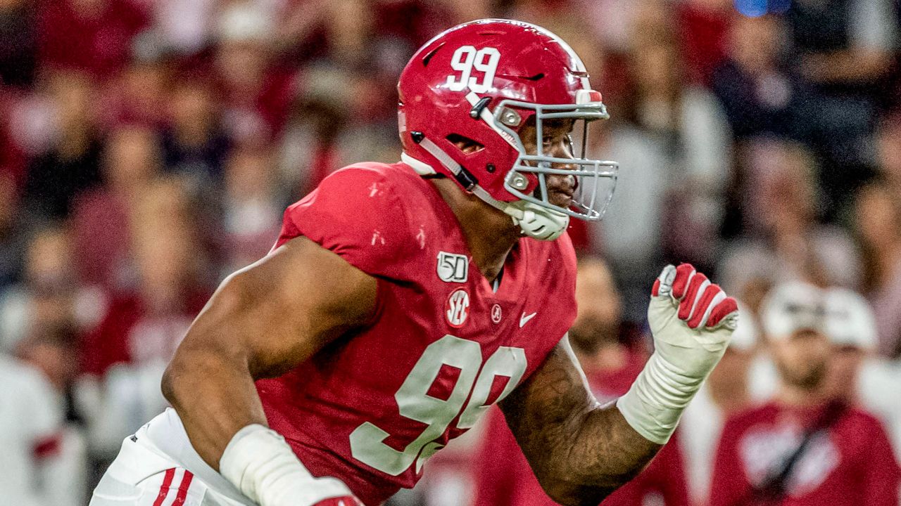 2020 NFL Draft: Defensive Tackle Raekwon Davis, Alabama, Round 2