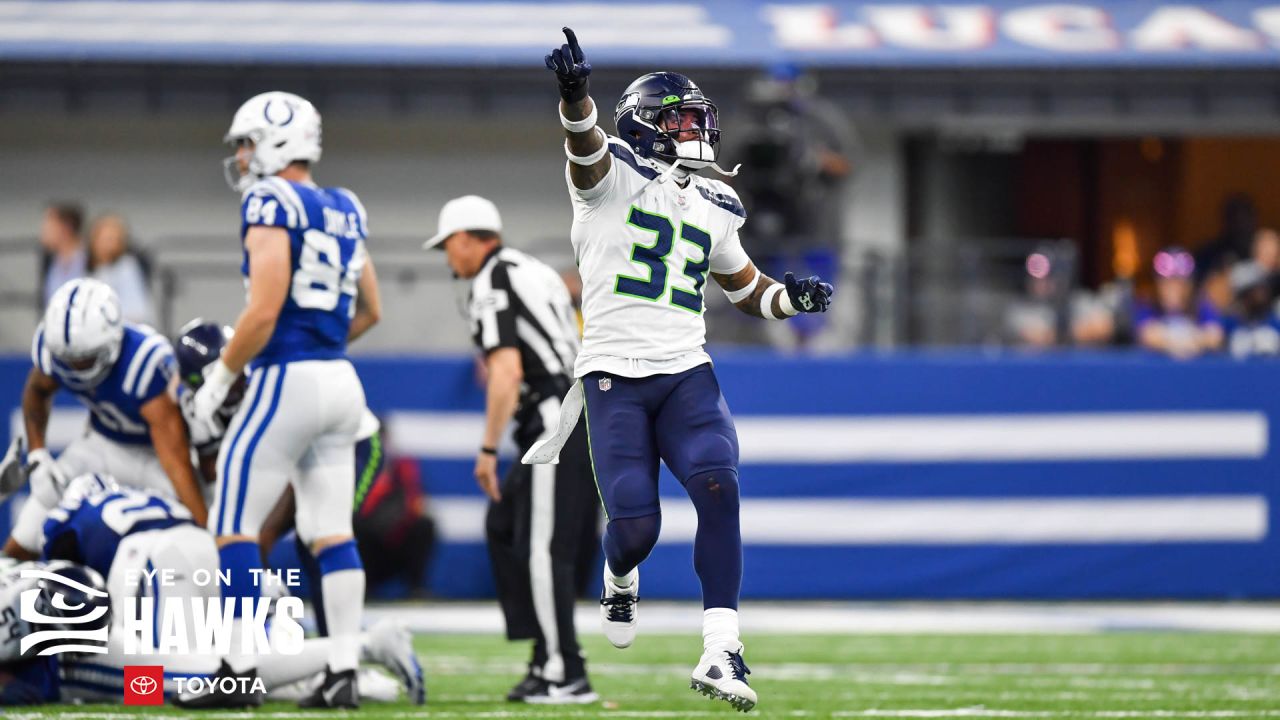 Seattle Seahawks linebacker Jon Rhattigan (59) walks on the field during  minicamp Tuesday, June 6, 2023, at the NFL football team's facilities in  Renton, Wash. (AP Photo/Lindsey Wasson Stock Photo - Alamy