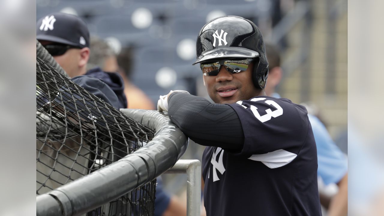 Popper: Russell Wilson gets his moment, but not a hit, for Yankees