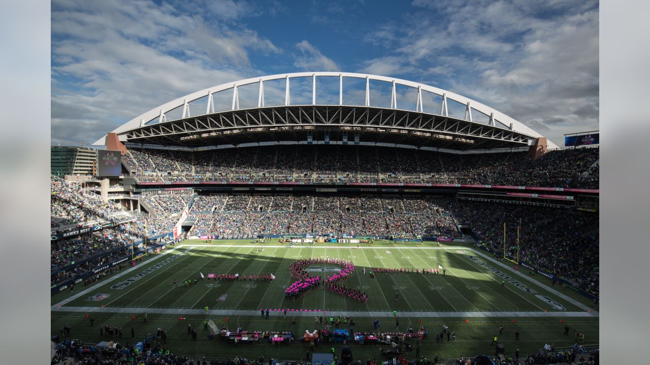 Seahawks Support Breast Cancer Awareness Month