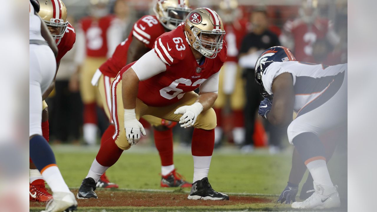 49ers injury report: RG Brandon Fusco, WR Pierre Garçon miss