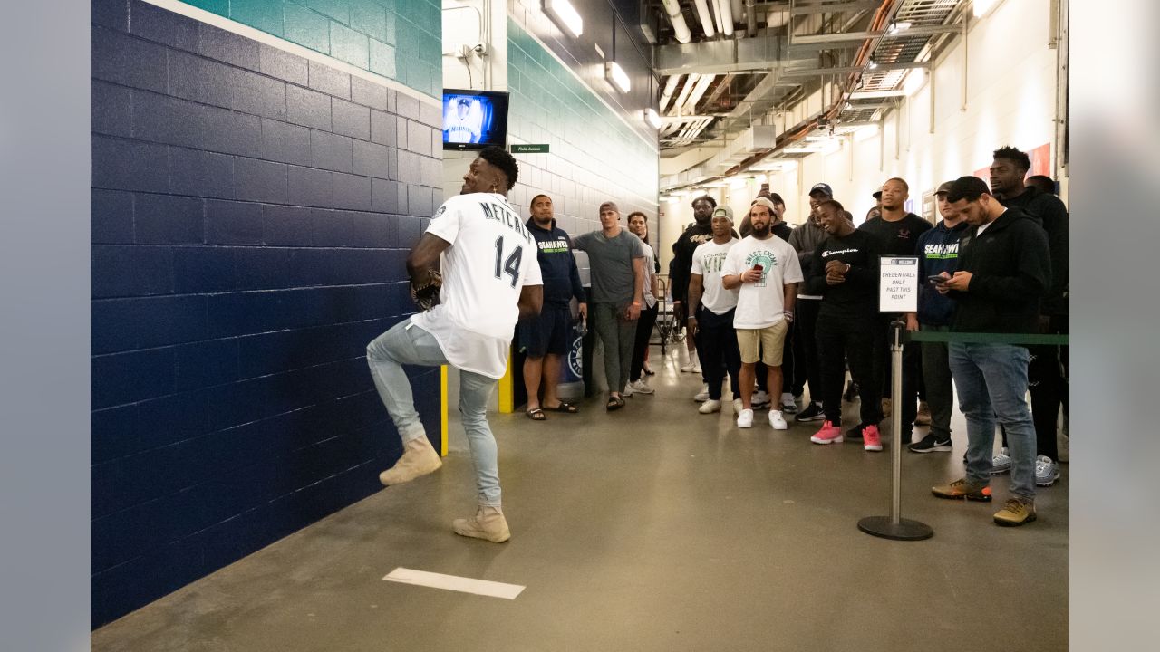 Friday Round-Up: DK Metcalf Throws Out First Pitch At Mariners Game