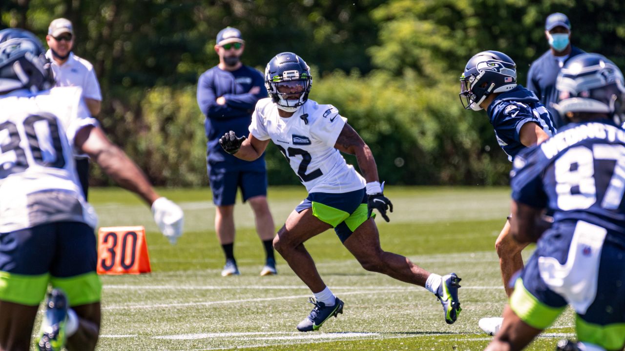 First Look: D'Wayne Eskridge  Seattle Seahawks Rookie Minicamp