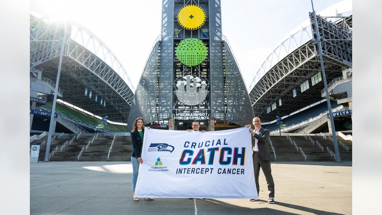 Seahawks Support Crucial Catch Campaign for Cancer Awareness and Early  Detection, in Collaboration with Virginia Mason Franciscan Health