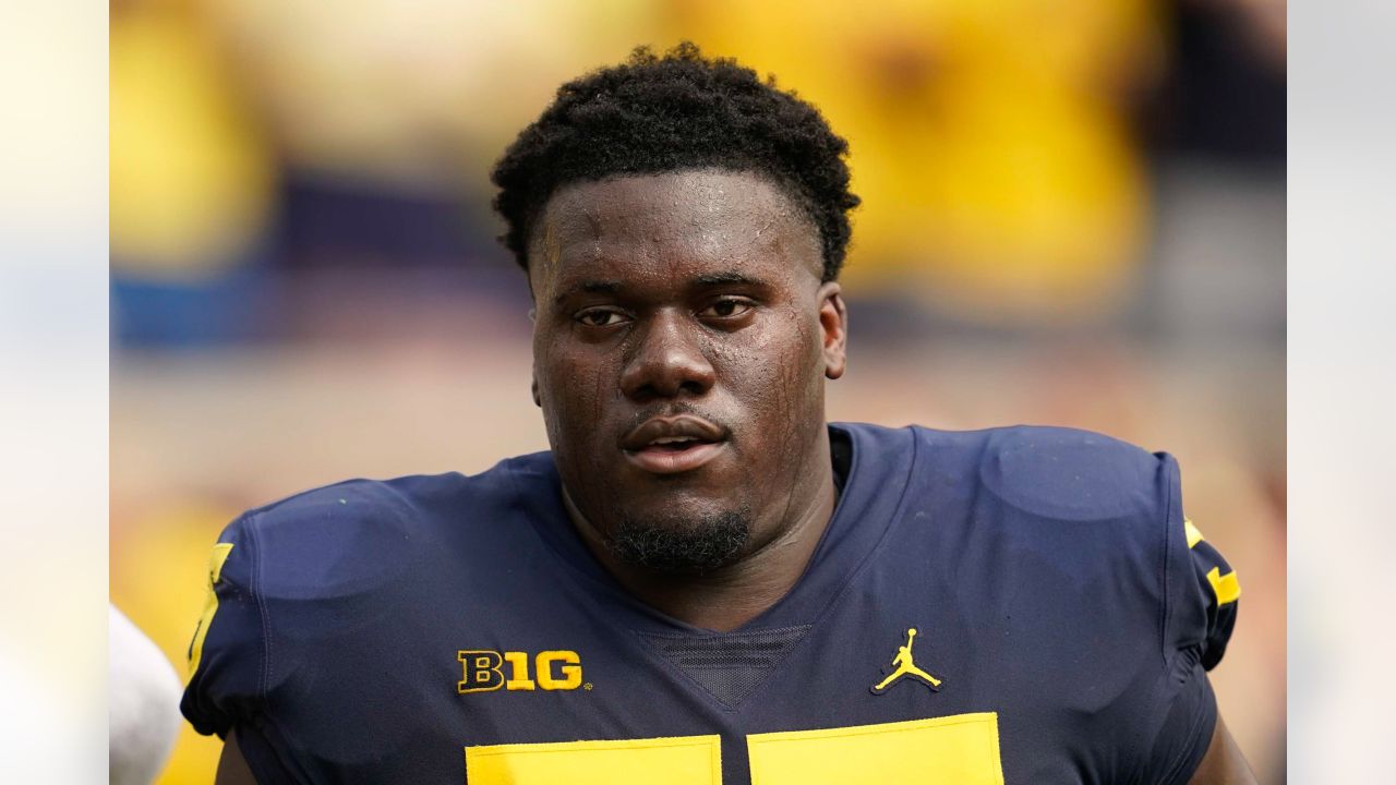 2023 NFL Draft: C Olusegun Oluwatimi, MIchigan, Pick No. 154