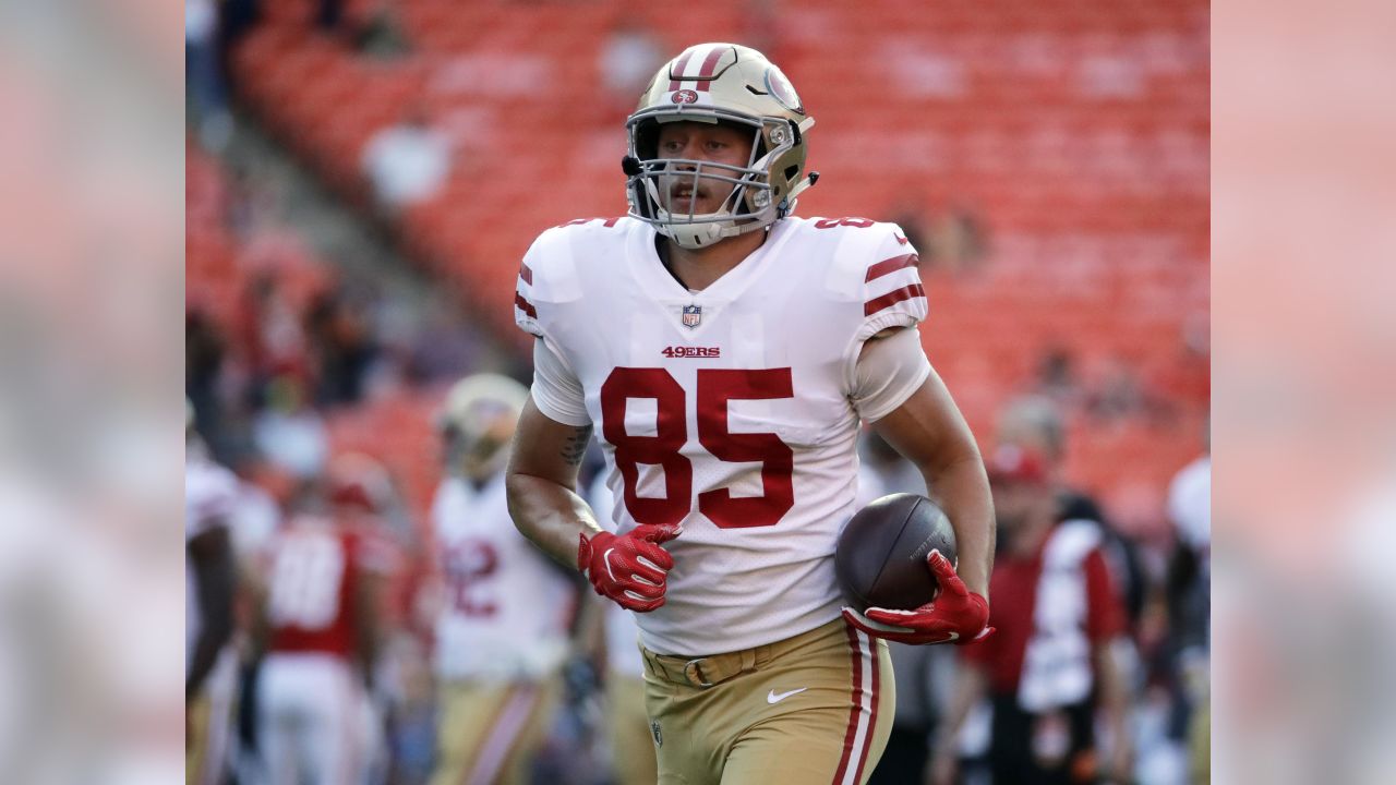 49ers training camp report: George Kittle is Brian Hoyer's favorite target