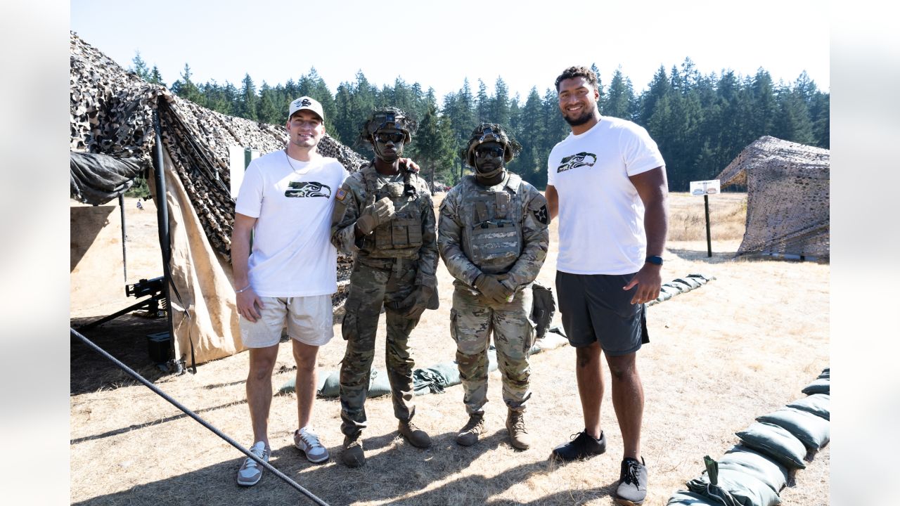 Seattle Seahawks, Atlanta Falcons at JBLM military appreciation