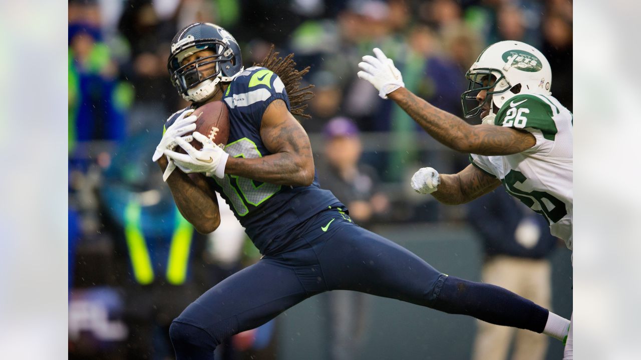 Seattle Seahawks - Richard Sherman looking good in the Seahawks' new  uniforms. Watch the jersey's debut live online at  ,  on Q13 in Seattle or on the NFL Network