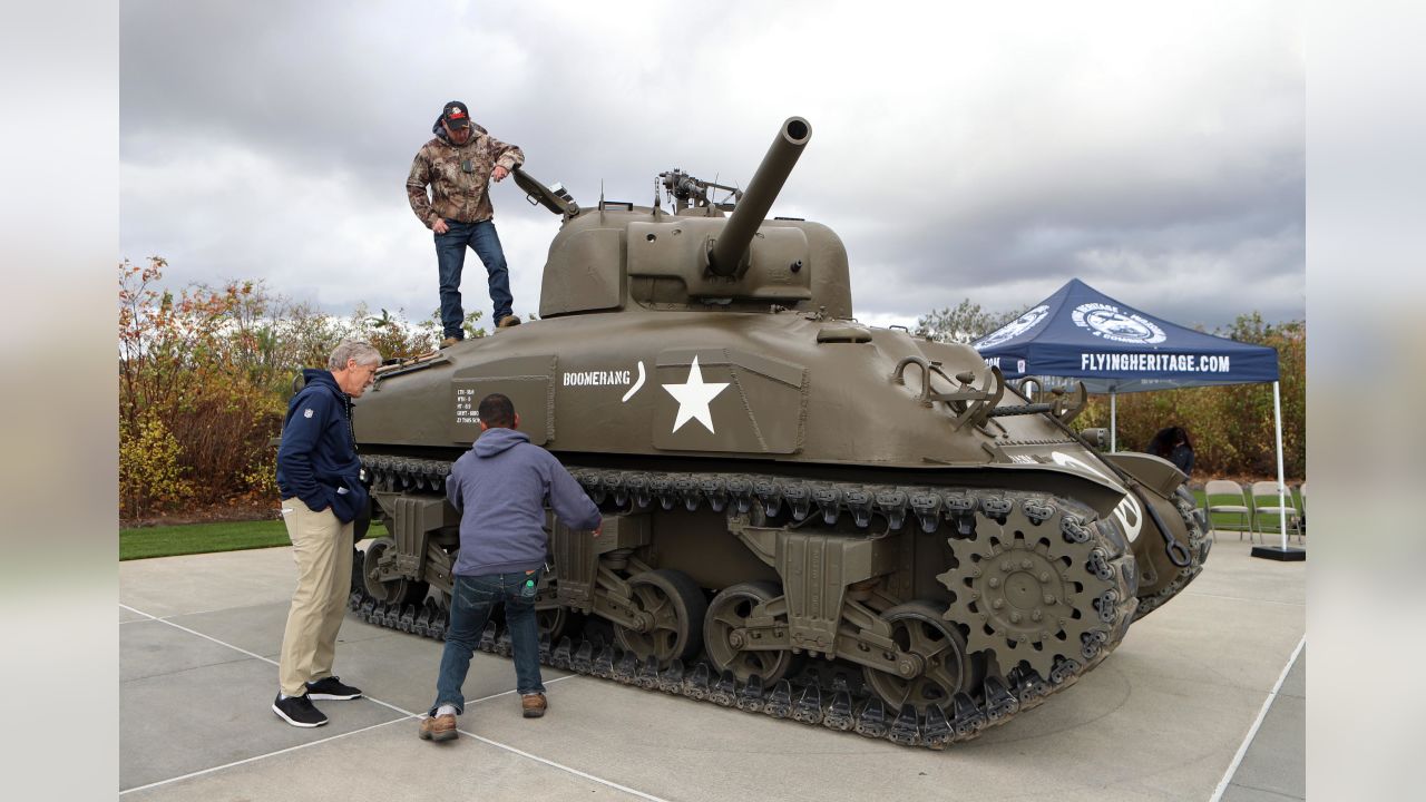 Lt. Colonel Barbara Nichols' Years of Service Honored by Seattle Seahawks -  ThurstonTalk