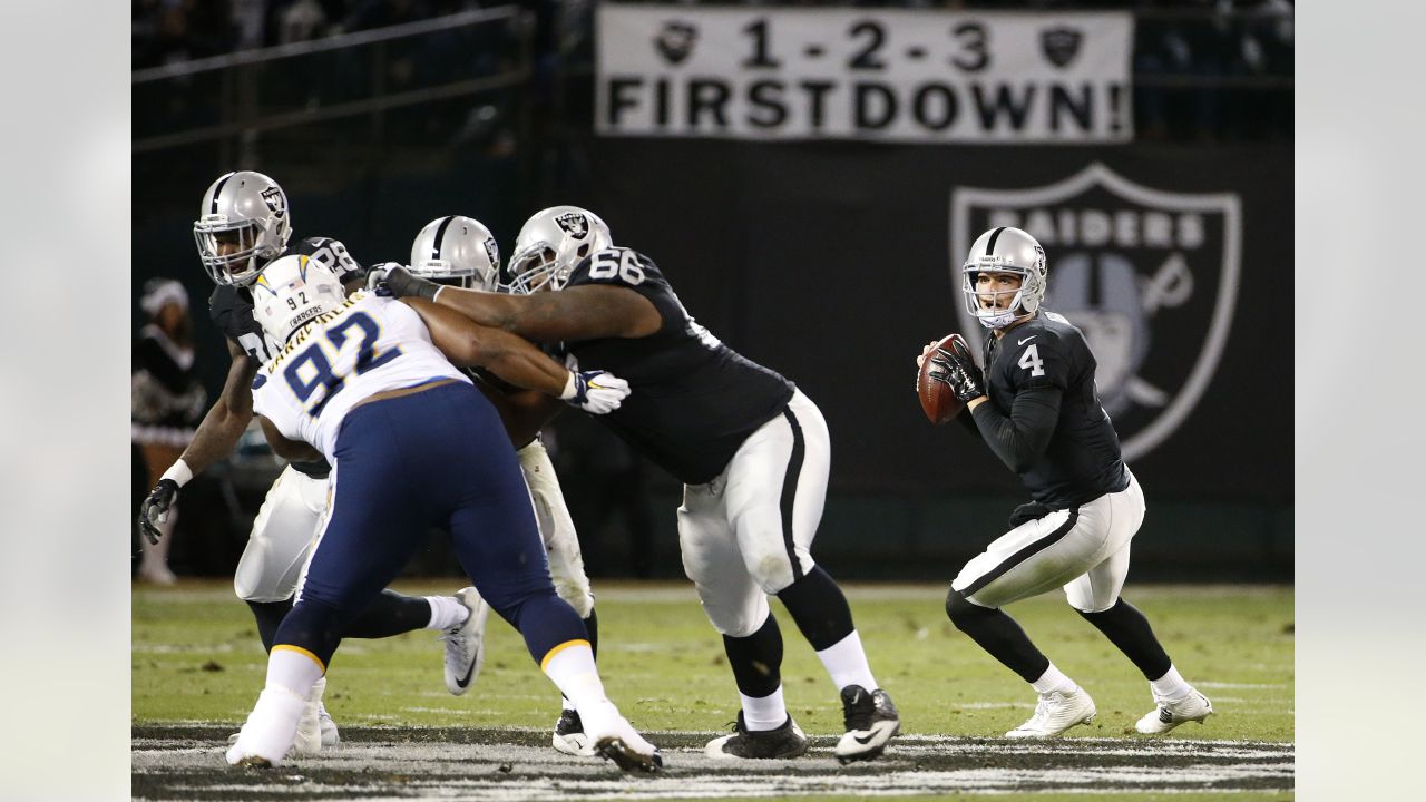 Seattle Seahawks guard Gabe Jackson (66) leaves the field at