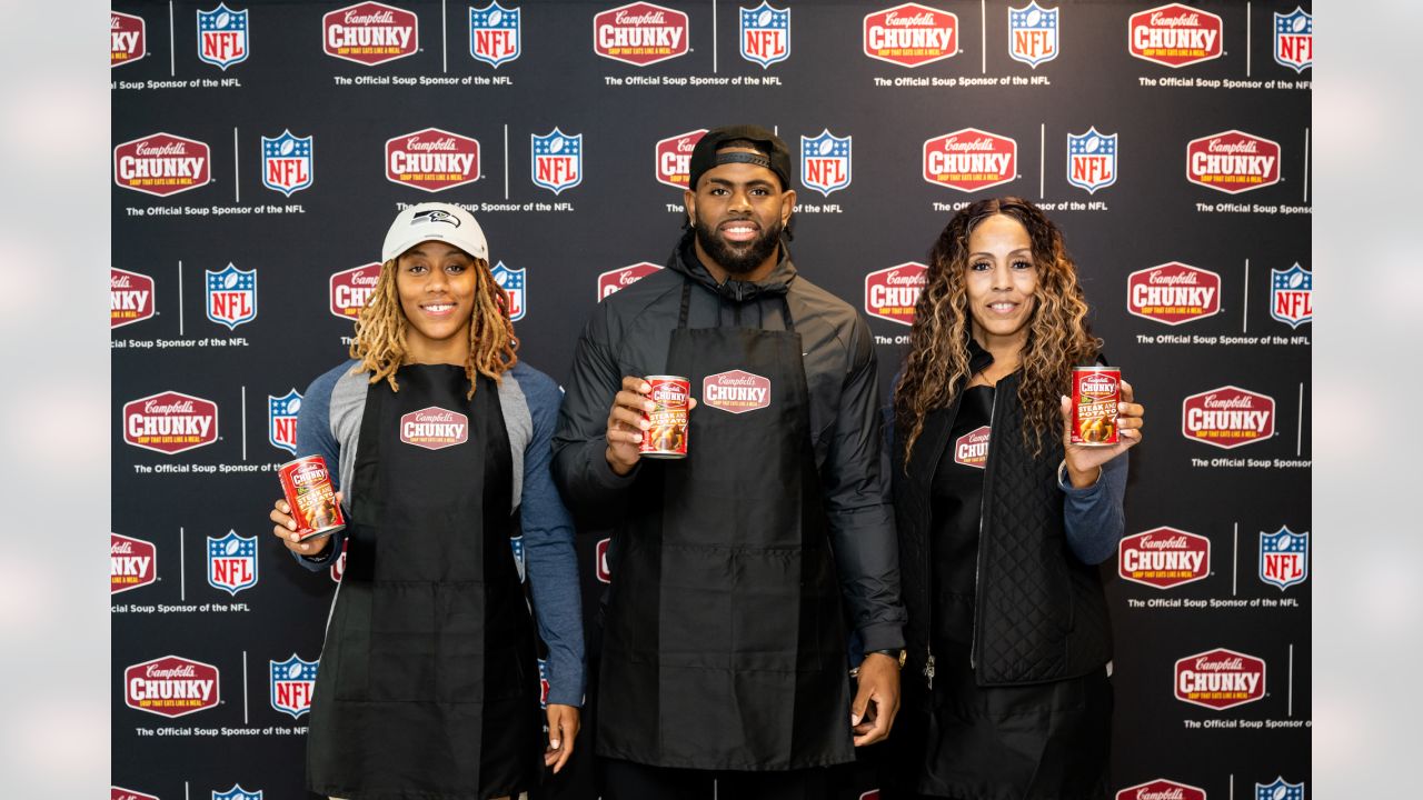 Wednesday Round-Up: Seahawks LB Jordyn Brooks Partners with Campbell's Soup  To Give Back In Seattle